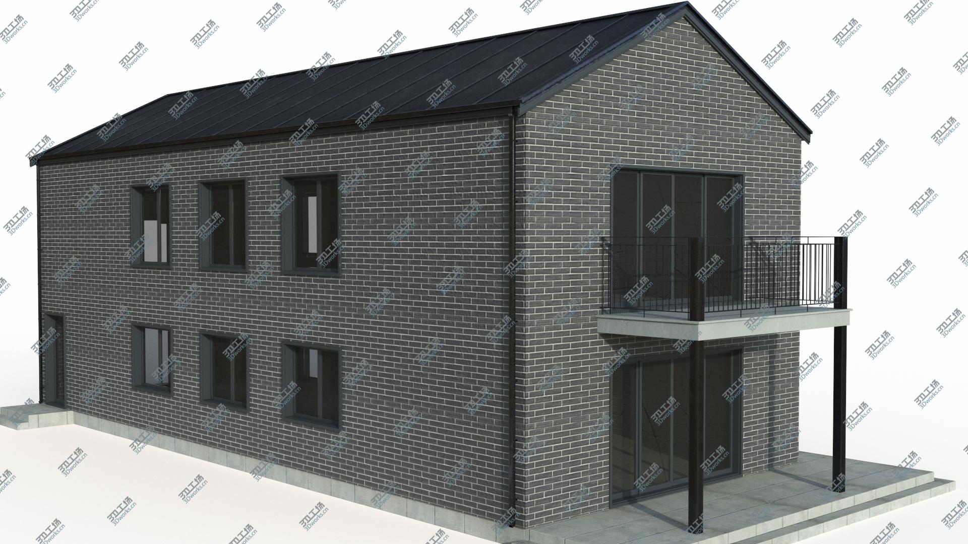 images/goods_img/202104094/Realistic Modern Building Brick Wall - PBR 3D model/4.jpg